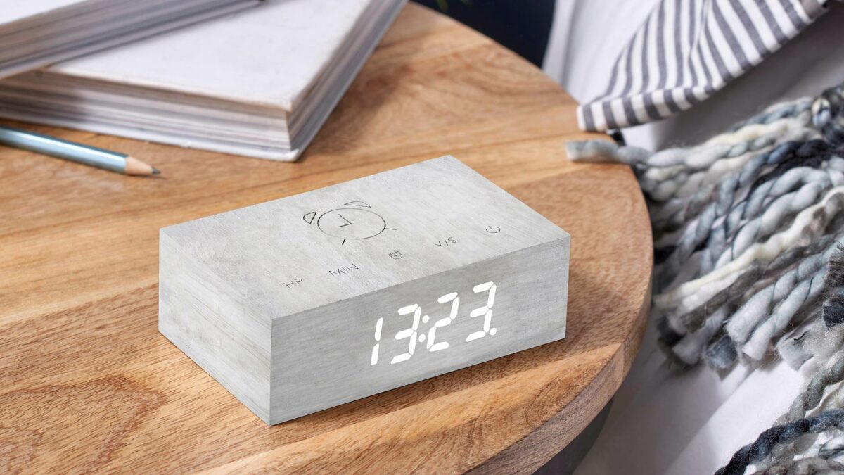 Flip Wooden Alarm Clocks - Image 11
