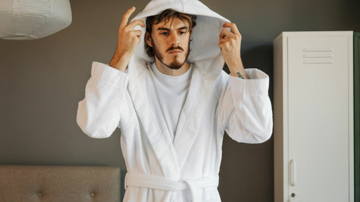 Soft Hooded Bath Robes - Image 3